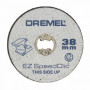 Disque à tronçonner pour métaux EZ SpeedClic 38mm DREMEL (x5)