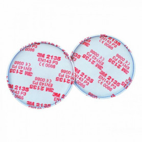 Filtres anti-poussières P3R - 2135 (x10 paires) 3M Filtres anti-poussières P3R - 2135 (x10 paires) 3M