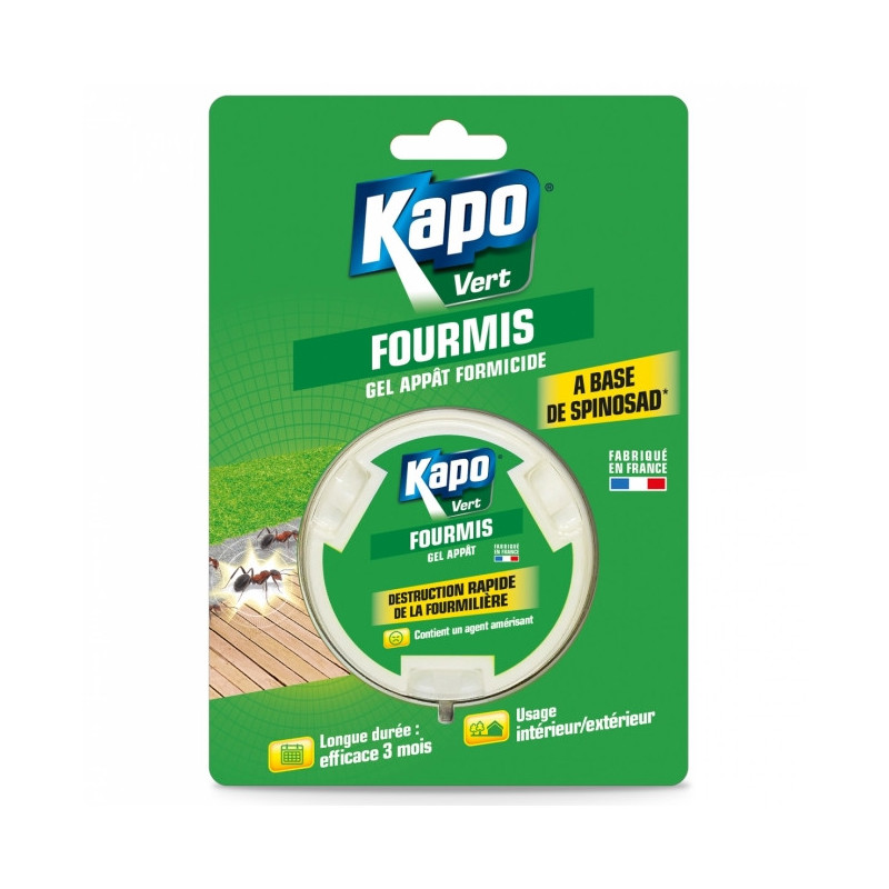 Boîte anti-fourmis à base de spinosad KAPO Vert