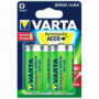 2 Piles rechargeables LR20/D 3000 Mah VARTA