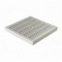 Grille de sol pvc - gris - 300x300mm GIRPI