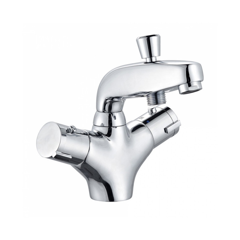 Robinet thermostatique bain/douche Volga 2 chromé ROUSSEAU