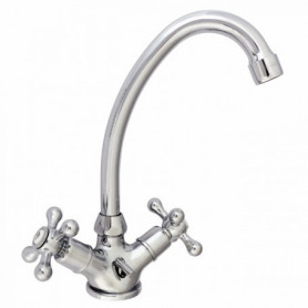 Mélangeur lavabo Beverley chromé ROUSSEAU Mélangeur lavabo Beverley chromé ROUSSEAU