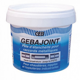 Pâte d'étanchéité durcissante Gebajoint 500g GEB Pâte d'étanchéité durcissante Gebajoint 500g GEB