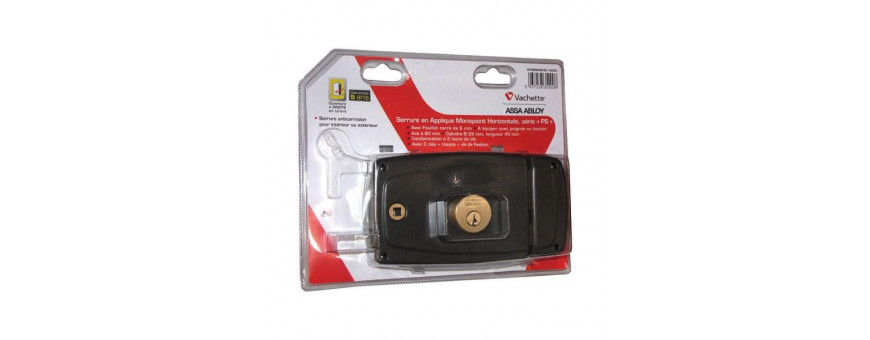 Serrures en Applique Monopoint