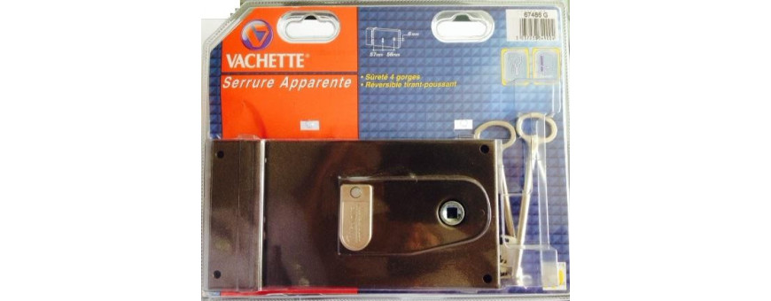 Serrures en Applique Monopoint