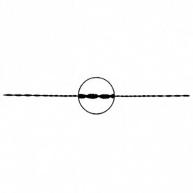 Lames de scie torsadées x12 Lames de scie torsadées x12