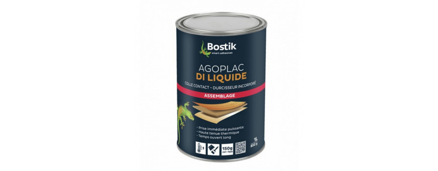 Colle et mastic