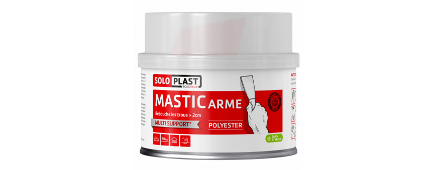 Colle et mastic
