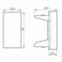 Obturateur Mosaic - 1 module