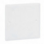 Couvercle universel Batibox 80x80mm - 1 poste