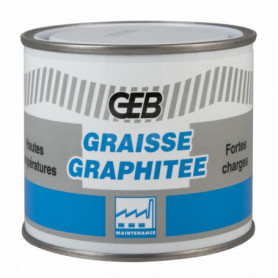 Graisse graphitée haute température 350g GEB Graisse graphitée haute température 350g GEB