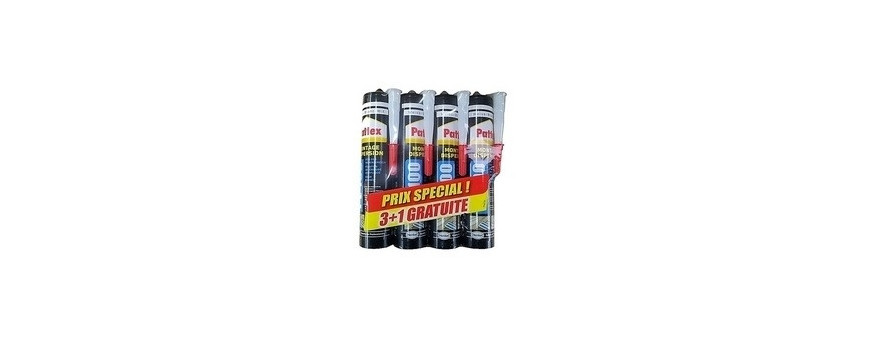 Colle et mastic
