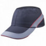 Casquette anti-heurt noir - rouge Air Coltan DELTA PLUS