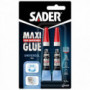 Colle cyano Maxiglue universel gel 2x 3g SADER