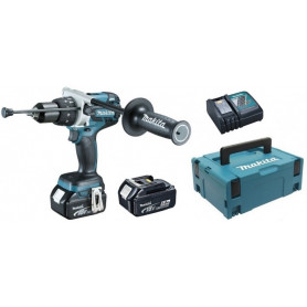 Perceuse visseuse à percussion 18V Li-Ion 5,0Ah DHP481RTJ (2 batteries) Perceuse visseuse à percussion 18V Li-Ion 5,0Ah DHP481RTJ (2 batteries)