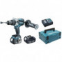 Perceuse visseuse à percussion 18V Li-Ion 5,0Ah DHP481RTJ (2 batteries)