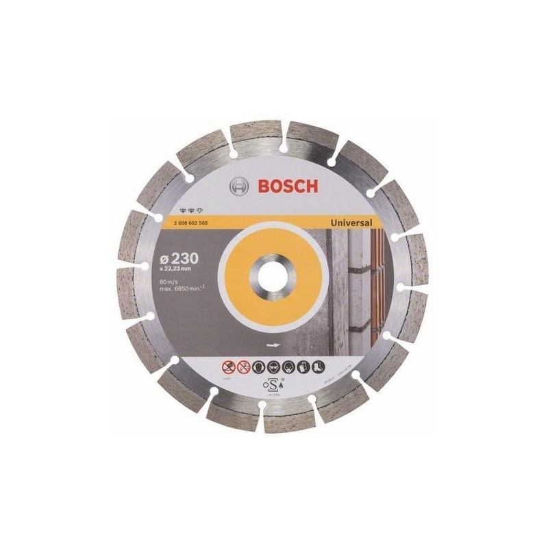 Lot de 2 disques diamant ø 125 et ø230 BOSCH