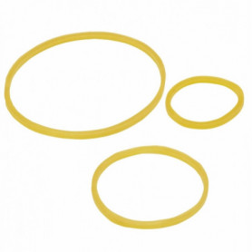 Assortiment d'élastiques caoutchouc 30-50-75mm (x200) Assortiment d'élastiques caoutchouc 30-50-75mm (x200)