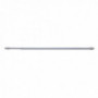 Barre de vitrage plate extensible 80-110cm blanc