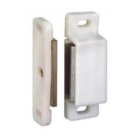 Loqueteau magnétique rectangulaire à vis 6 Kg Loqueteau magnétique rectangulaire à vis 6 Kg