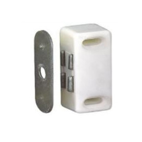 Loqueteau magnétique rectangulaire à pattes Loqueteau magnétique rectangulaire à pattes