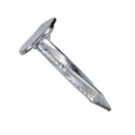 Pointe tête plate large Ø3x16mm en acier zingué x60 Pointe tête plate large Ø3x16mm en acier zingué x60