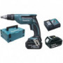 Visseuse plaque de plâtre 18V 3Ah DFS451RFJ (2 batteries) MAKITA