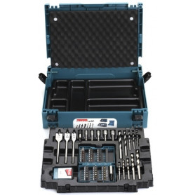Coffret ensemble accessoires 66 pièces en coffret MAKPAC B-43044 MAKITA Coffret ensemble accessoires 66 pièces en coffret MAKPAC B-43044 MAKITA