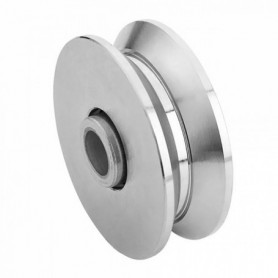 Roue gorge V 20mm - Ø100mm Roue gorge V 20mm - Ø100mm