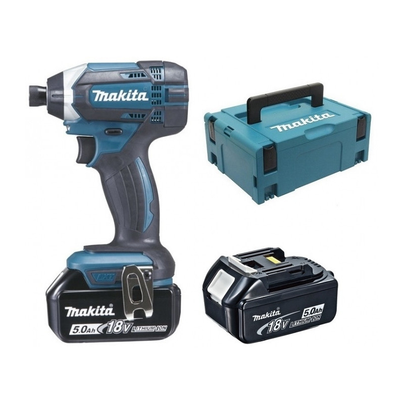 Visseuse chocs 18V Li Ion 5 0Ah DTD152RTJ 2 batteries MAKITA