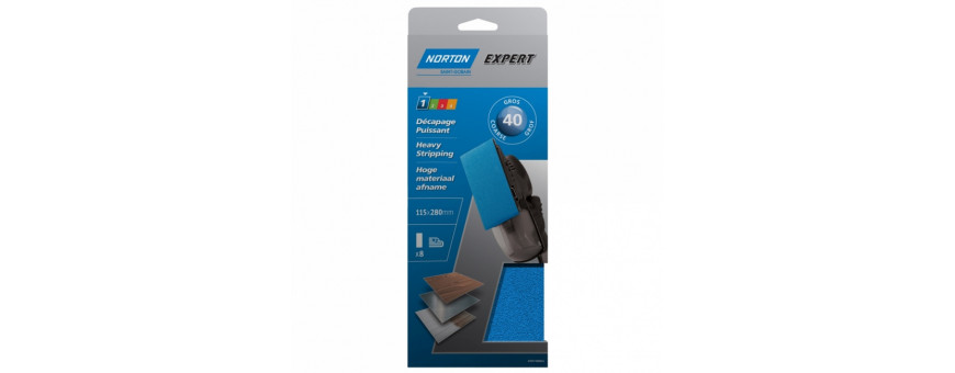 Abrasif pour ponceuse