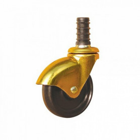 Roulette dameublement pivotante à douille à bois Capotée Ø50mm GUITEL Roulette dameublement pivotante à douille à bois Capotée Ø50mm GUITEL
