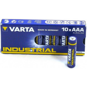 10 Piles alcalines AAA LR6 Industrial 10 Piles alcalines AAA LR6 Industrial