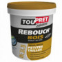 Enduit Rebouch'Bois en pâte - marron - 1,25kg TOUPRET