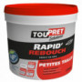 Enduit Rapid'Rebouch en pâte - blanc - 1,25kg TOUPRET