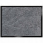 Tapis ultra absorbant effet velours Soft gris 60x80cm