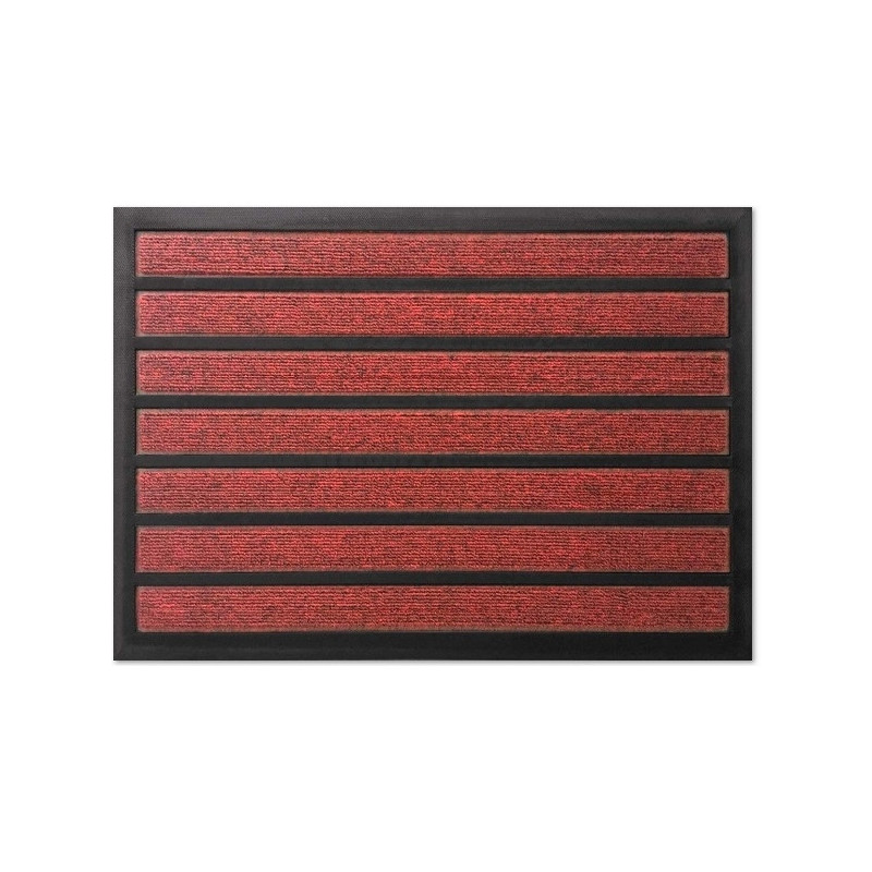Tapis absorbant 40x60 cm rouge Combi Absorbant