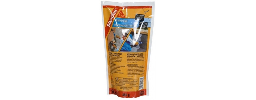 Adjuvants, Antigel, Colorants, Résines... pour béton