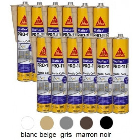 12 Colles mastic Sikaflex PRO 11 FC à prise rapide 300 ml SIKA 12 Colles mastic Sikaflex PRO 11 FC à prise rapide 300 ml SIKA