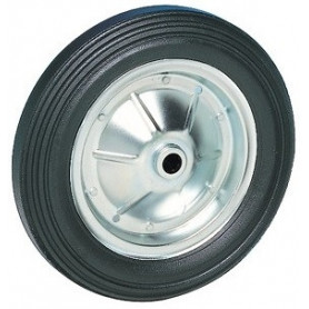 Roue à bandage caoutchouc Centaure Ø300mm axe 25mm GUITEL Roue à bandage caoutchouc Centaure Ø300mm axe 25mm GUITEL
