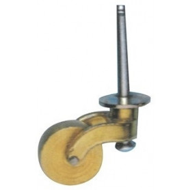 Roulette Style diamètre 24mm à galet laiton massif GUITEL Roulette Style diamètre 24mm à galet laiton massif GUITEL