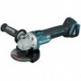 Pack Makita 18V 5Ah: Perceuse 62Nm DDF482 + Meuleuse 125mm DGA504 + Perforateur 2J DHR202 + 2 batteries + sac