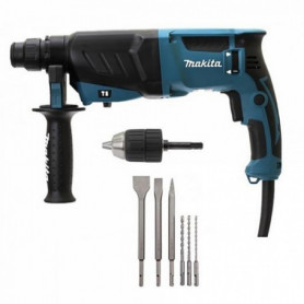 Perfo-burineur SDS-Plus 800W 26mm HR2630X7 + coffret 6 accessoires MAKITA Perfo-burineur SDS-Plus 800W 26mm HR2630X7 + coffret 6 accessoires MAKITA