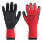 120 Paires de gants de protection manutention générale SMART GRIP rouge KAPRIOL