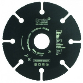 Disque à tronçonner carbure multimatériaux Ø125mm Disque à tronçonner carbure multimatériaux Ø125mm