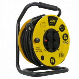 Enrouleur de câble PRO 40m H07RNF 3G2,5 IP44 WILMART Enrouleur de câble PRO 40m H07RNF 3G2,5 IP44 WILMART