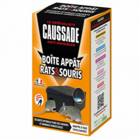 Boîte appât rats et souris - avec clé de fermeture CAUSSADE Boîte appât rats et souris - avec clé de fermeture CAUSSADE