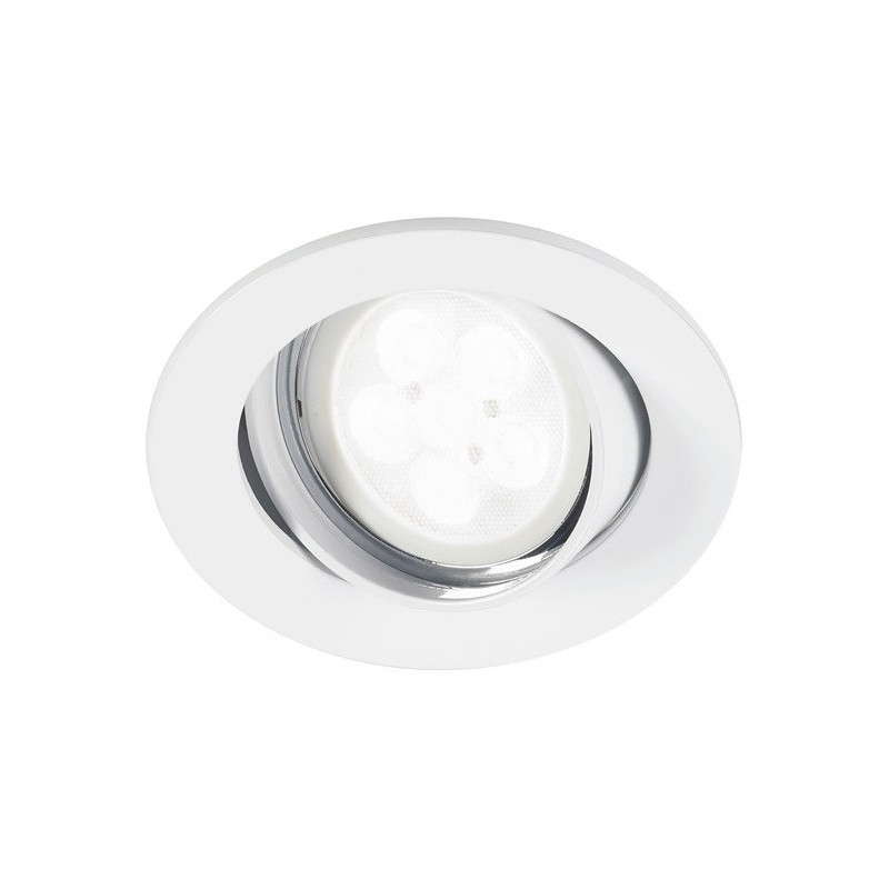 Kit spot LED encastre orientable 40° GU10 345lm blanc neutre 4000K DIM SYLVANIA