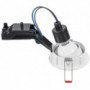 Kit spot LED encastre orientable 40° GU10 345lm blanc chaud 3000K DIM SYLVANIA